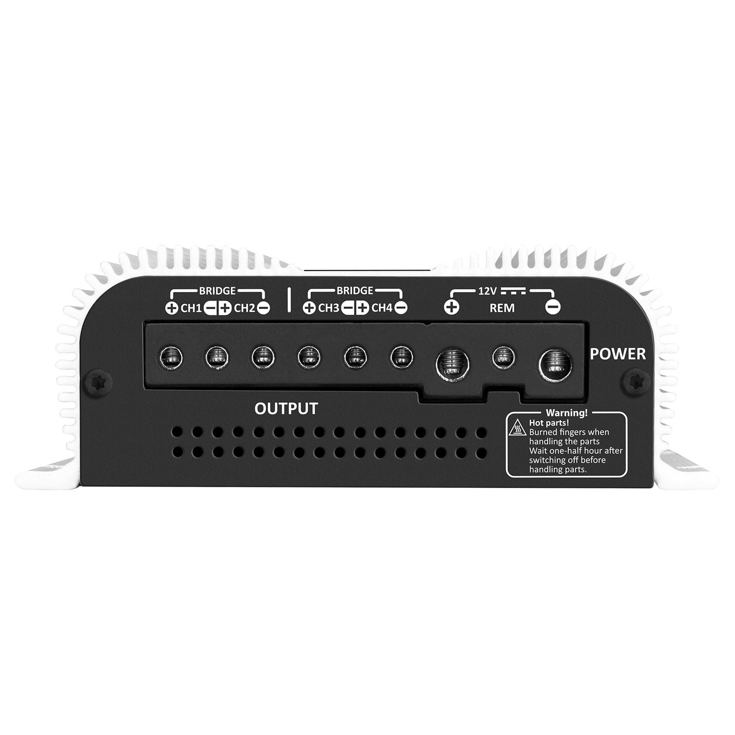Taramps TS 1200x4 Amplifier Car Audio 1200W RMS 2 Ohms 4 Channels 2 Bridged Channels, Full Range Crossover Fixed RCA/Wire Input - Multichannel Class D