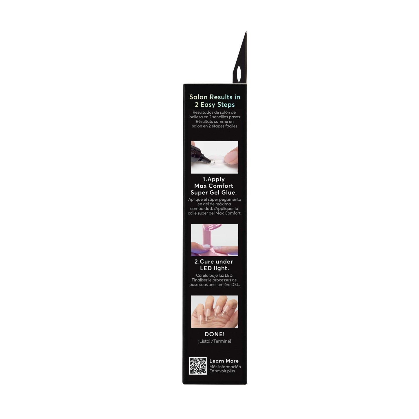 Dashing Diva GelXtend Design & Removal Kit - Nail Tips & Magic Off+ Remover - Acrylic Nails with LED Glue - Lasts Up to 14 Days - Press On Remover with Niacinamide and Castor Oil - Rouge Shimmer