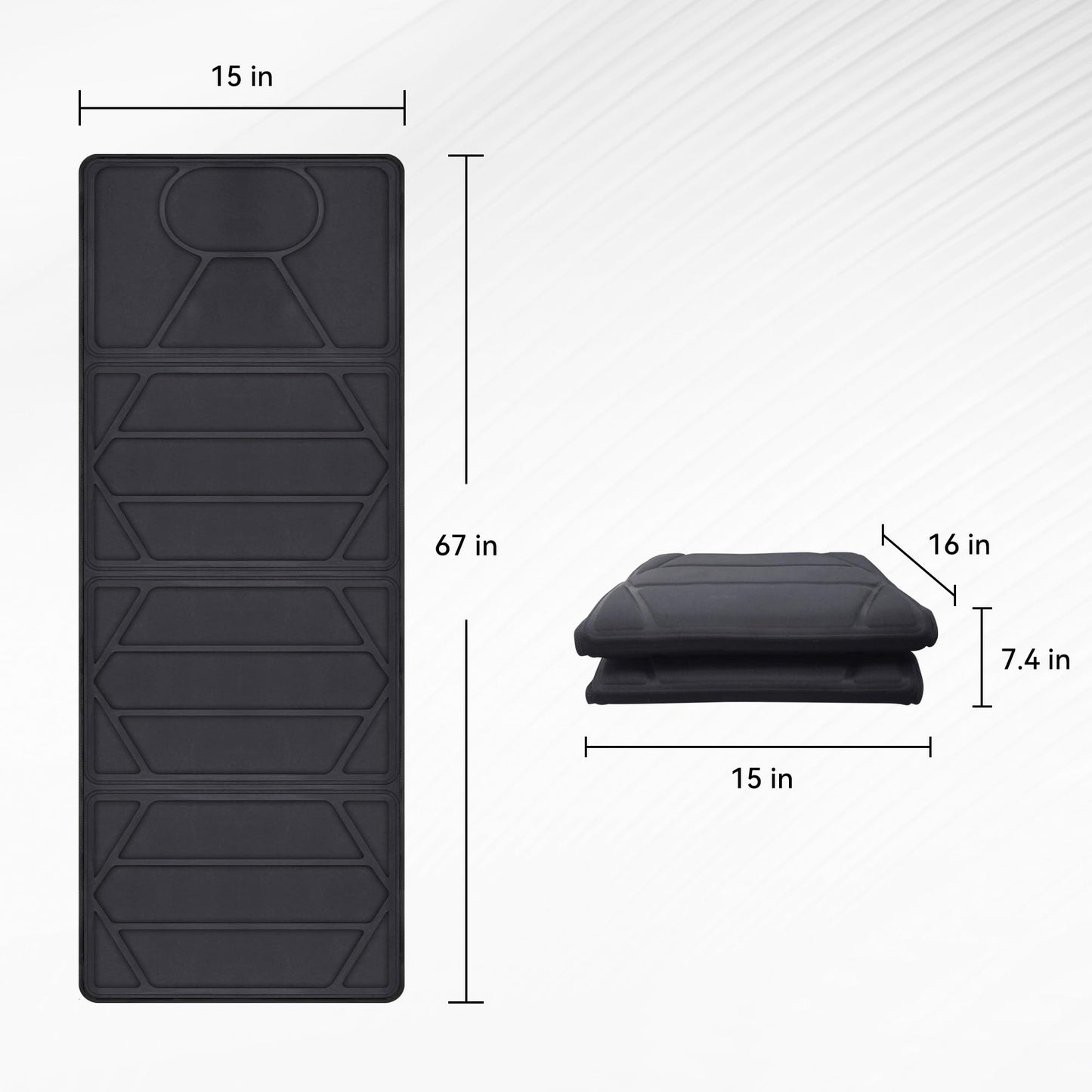 Snailax Massage Mat with Heat, Back Massage Pad for Bed, Chair, 10 Motors Vibrating Massage Mattress Pad with 2 Heating Pads for Back, Full Body Massager