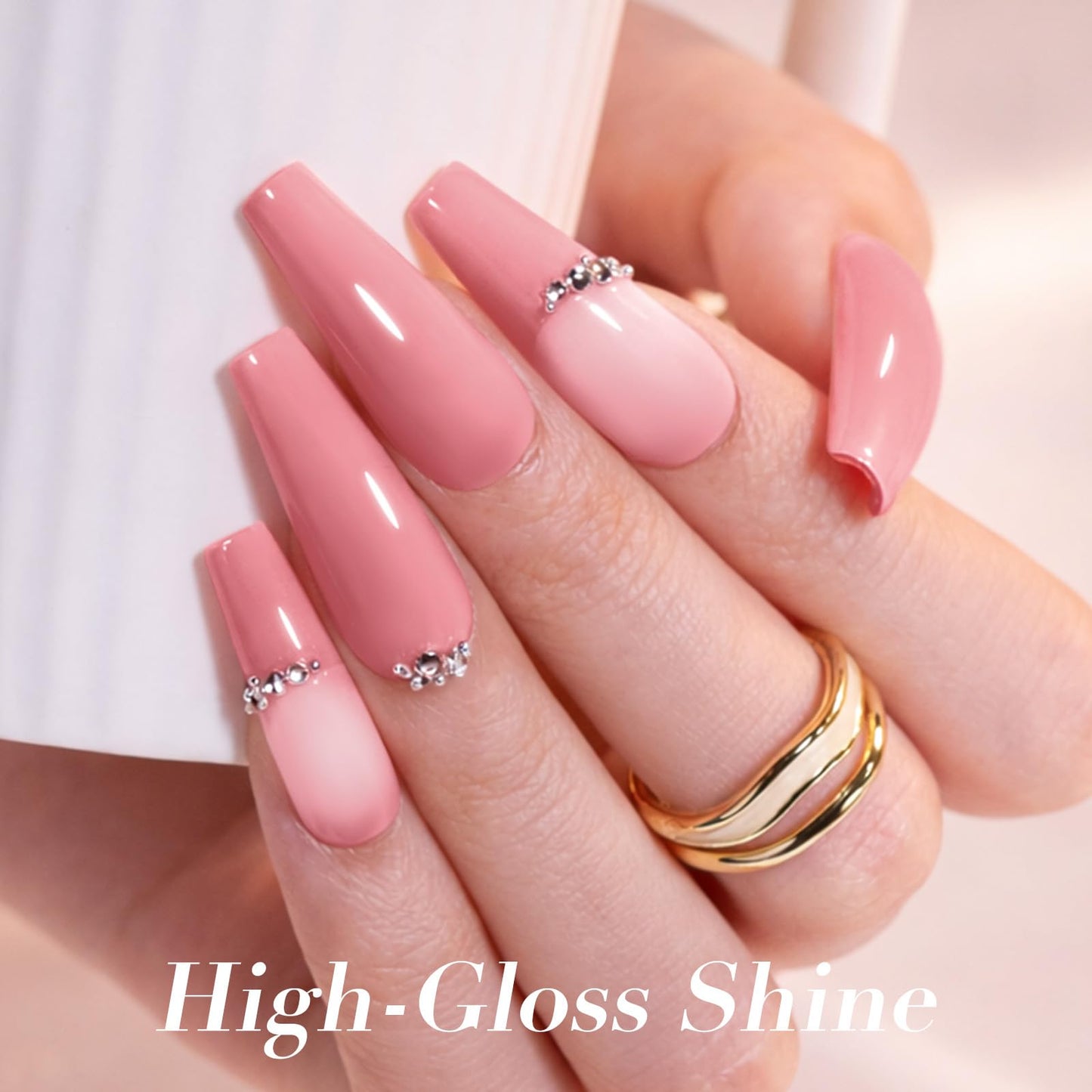 AZUREBEAUTY Dip Powder Nail Kit, 4 Colors Gentle Nude Pink Gary Neutral Dipping Powder System Liquid Set Recycling Tray with Base & Top Coat Activator for French Nail Art Manicure Salon DIY at Home