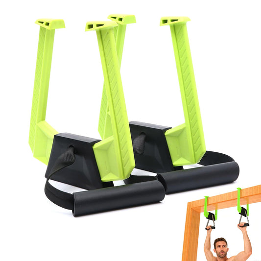 1Set Portable Pull Up Bar,Adjustable Pull Up Bar For Door From Home Fitness.Load Bearing Capacity Exceeding 330lbs No Screws Installation, Dual Handle Design For Pull-Ups,Chin-Up Core Training