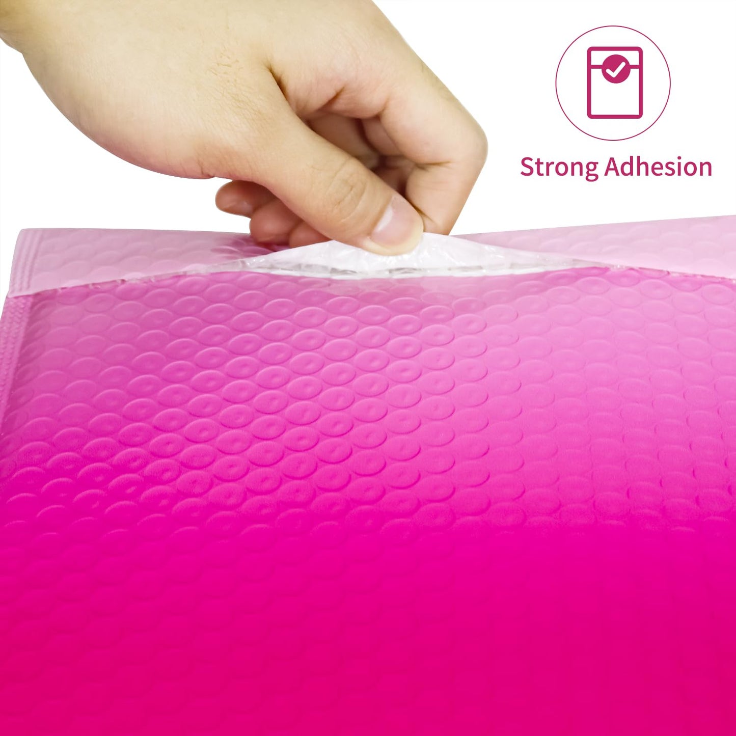 IMPOFFI 8.5x11 Inch 30 Pack Pink Bubble Mailers, Waterproof Padded Envelopes, Self Seal, Strong Adhesion Bubble Envelopes, Cushioning Padded Mailers for Small Items