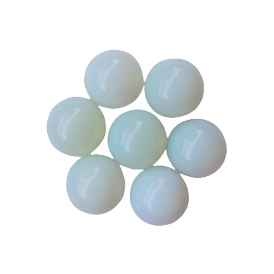 Sunshcat Synthetic Opalite 0.78 Inchs Crystals and Healing Stone Ball Set,Home Desktop Feng Shui Array Decoration(7 Pieces) ﻿