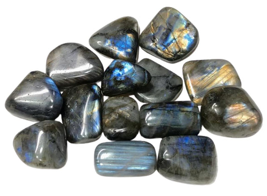 Pachamama Essentials Labradorite Tumbled - Healing Stone - Crystal Healing 20-25mm (1)