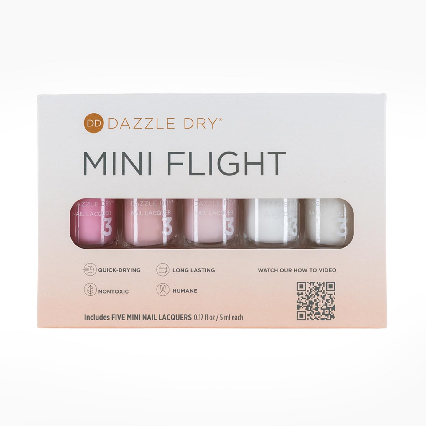 Dazzle Dry Starter Mini Kit + French Manicure Mini Flight