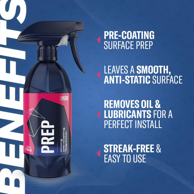 Gyeon MOHS Ceramic Coating for Cars Kit | Deep Gloss & 3-Year Protection | DIY Paint Coating Kit for Long-Lasting Shine | Easy Application & Hydrophobic Finish