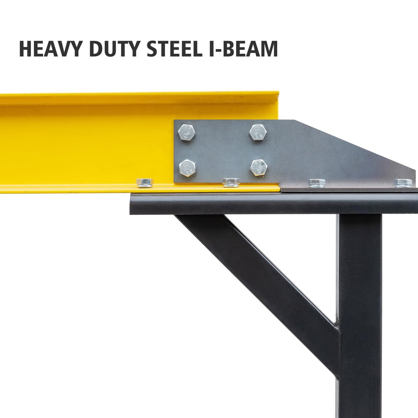 COZONY Heavy Duty Gantry Crane - MAX2200Lbs, Shop Lift Hoist with 360° Locking Wheels & Adjustable Height 97" to 141", Lifting Gantry for Workshop,Garage,Factory