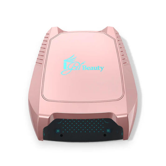 iGel Beauty Hybrid PRO 2.0 UV/LED Nail Lamp – 48W Wireless Rechargeable Nail Dryer, Full Hand Curing, Smart Motion Sensor, Removable Tray, Cordless Gel Lamp for Manicure & Pedicure