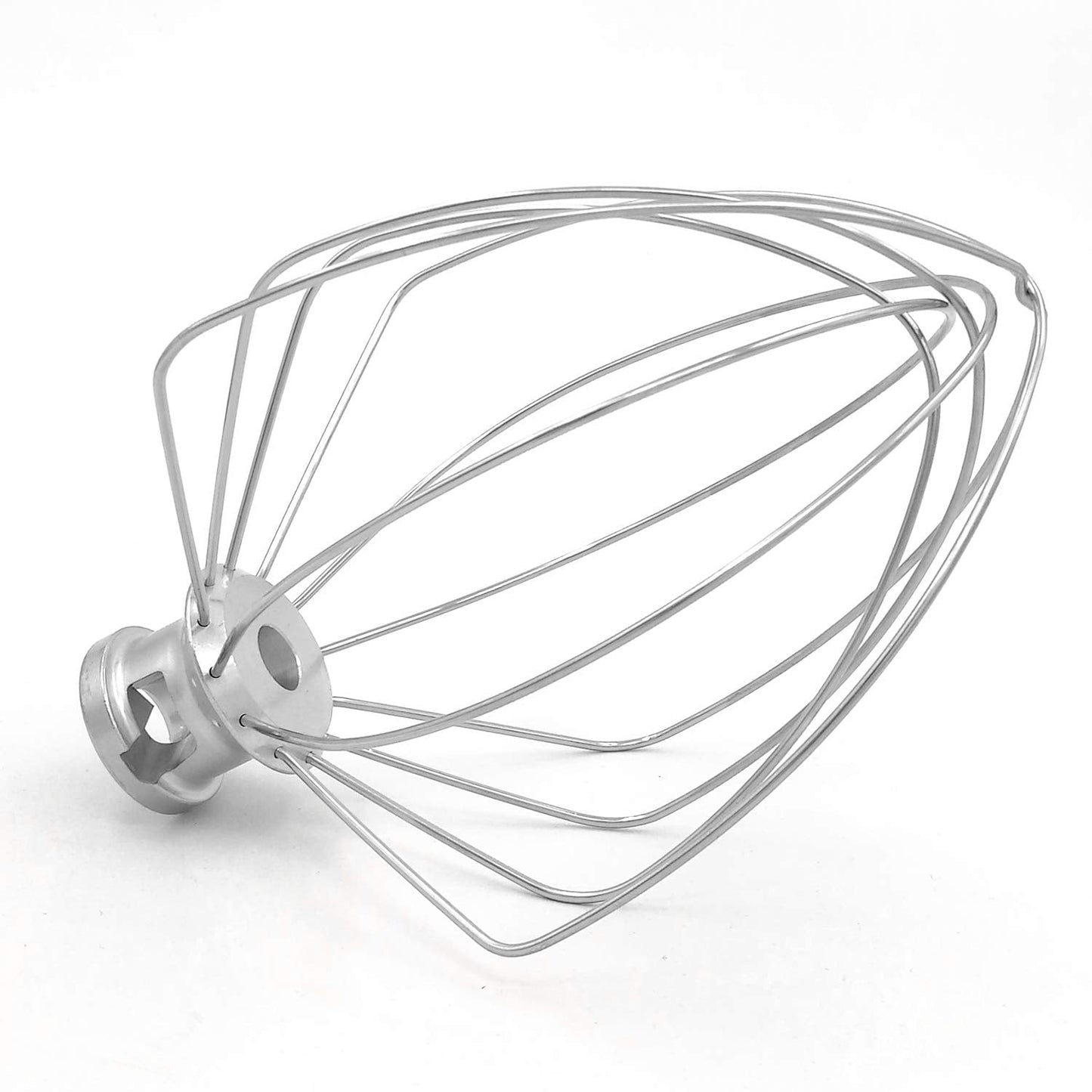 KN256WW 6 QT Wire Whip Stainless Steel for KitchenAid Stand Mixer Accessory Replacement, Egg Cream Stirrer, Cakes Mayonnaise Whisk