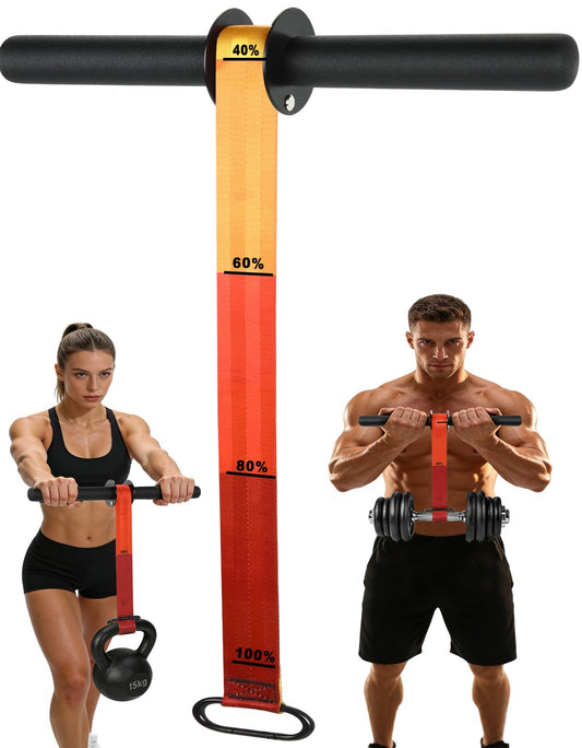 Forearm Strengthener and Wrist Roller,Durable Nylon Strap Forearm Trainer with Quick Locking Gradient Color Mechanism,Ideal for Wrist and Forearm Training