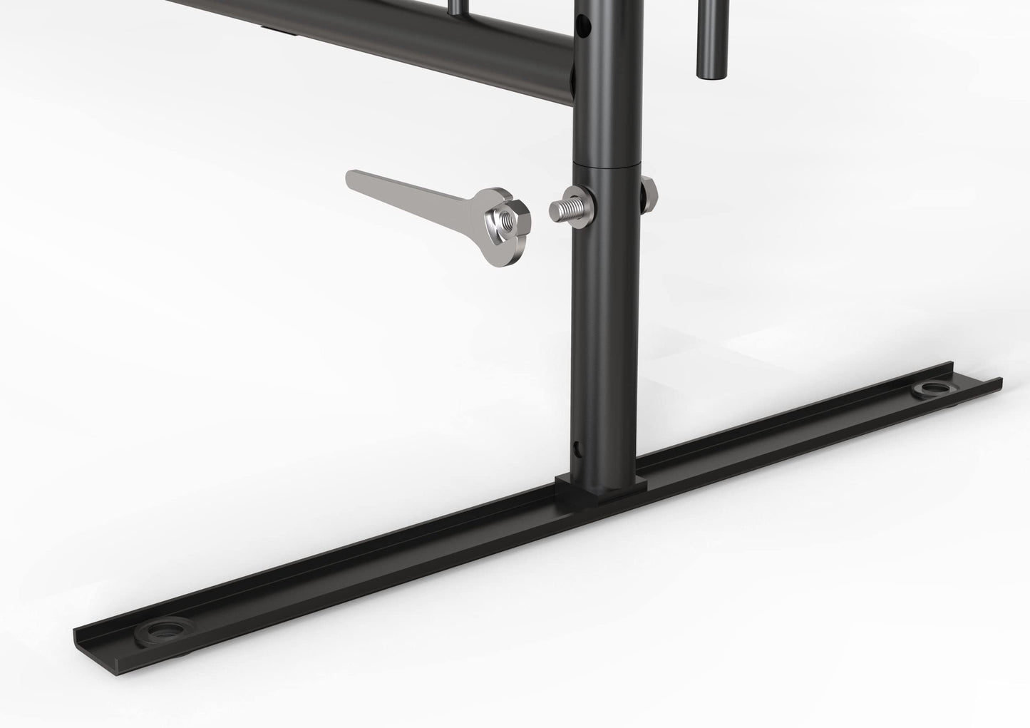 Angry Bull Barricades Barricade in a Box 2.0 - Heavy Duty Interlocking Steel Barricade, 8.5 Ft. (Hot Dipped Galvanized, Flat feet)