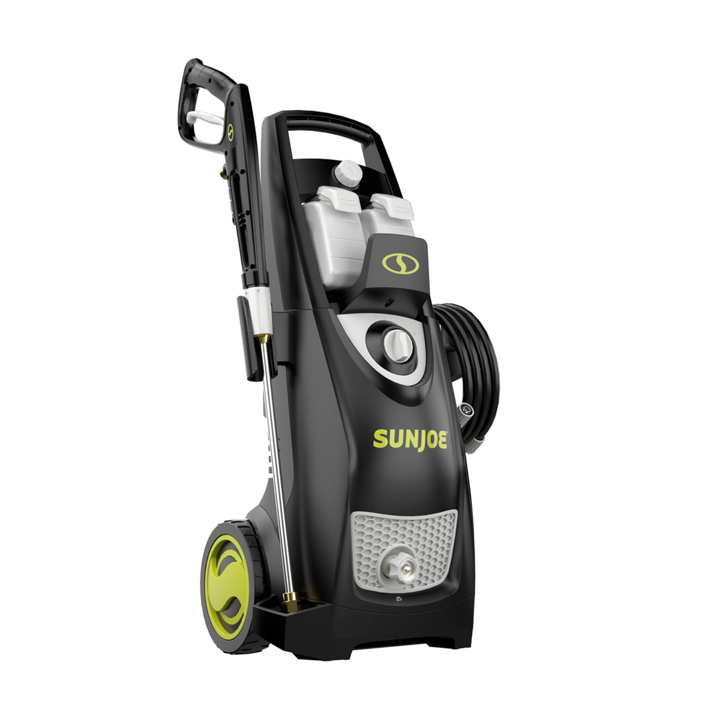 Sun Joe Electric Pressure Power Washer w/ Extension Spray Wand and Hose, 2030 PSI, 1.2 GPM, 14.5-Amp Motor - Heavy-Duty Cleaning Machine for Patios, Decks, Sidewalks & Cars, SPX3000-PK1