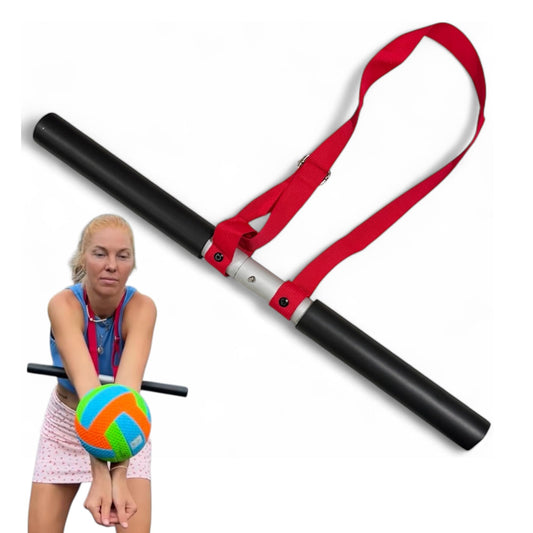 BOARDEE Bump-Pass Volleyball Training Equipment Kit for Proper Passing Technique – Foldable Sticks with Adjustable Fit and Foam-Padded Ends – Training Volleyball Gifts for Solo or Team Practice