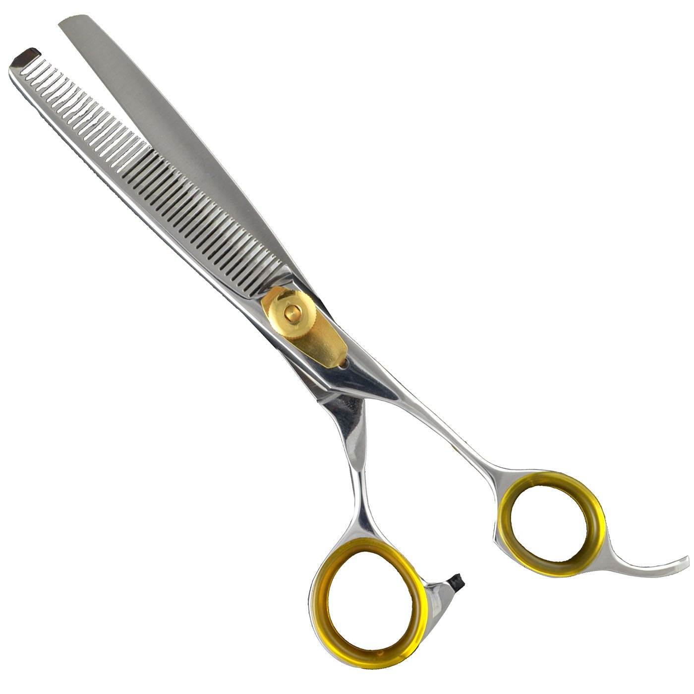 Sharf Gold Touch Pet Grooming Shear Kit 7.5 Inch Straight & 6.5" 42-Tooth Thinning Scissors