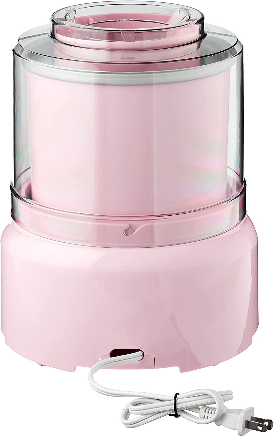 Cuisinart Food Processor 14-Cup Vegetable Chopper for Mincing, Dicing, Shredding & ICE-21PKP1 Frozen Yogurt - Ice Cream & Sorbet Maker, Pink, 1.5 Quart