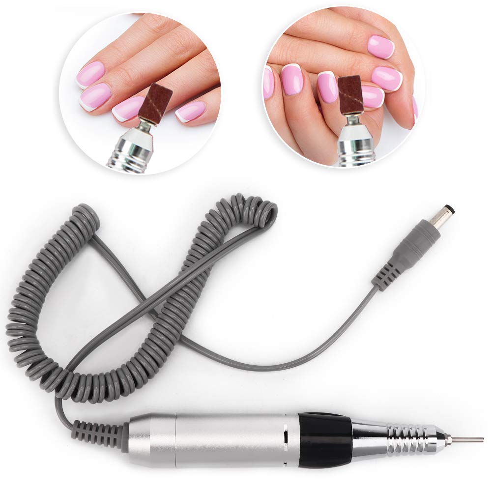 Manicure Drill, 35000 RPM Professional Nail File Machine Electric Nails Drill Kit Manicure Pedicure Portable Polishing Tools for Beauty Salon and Household