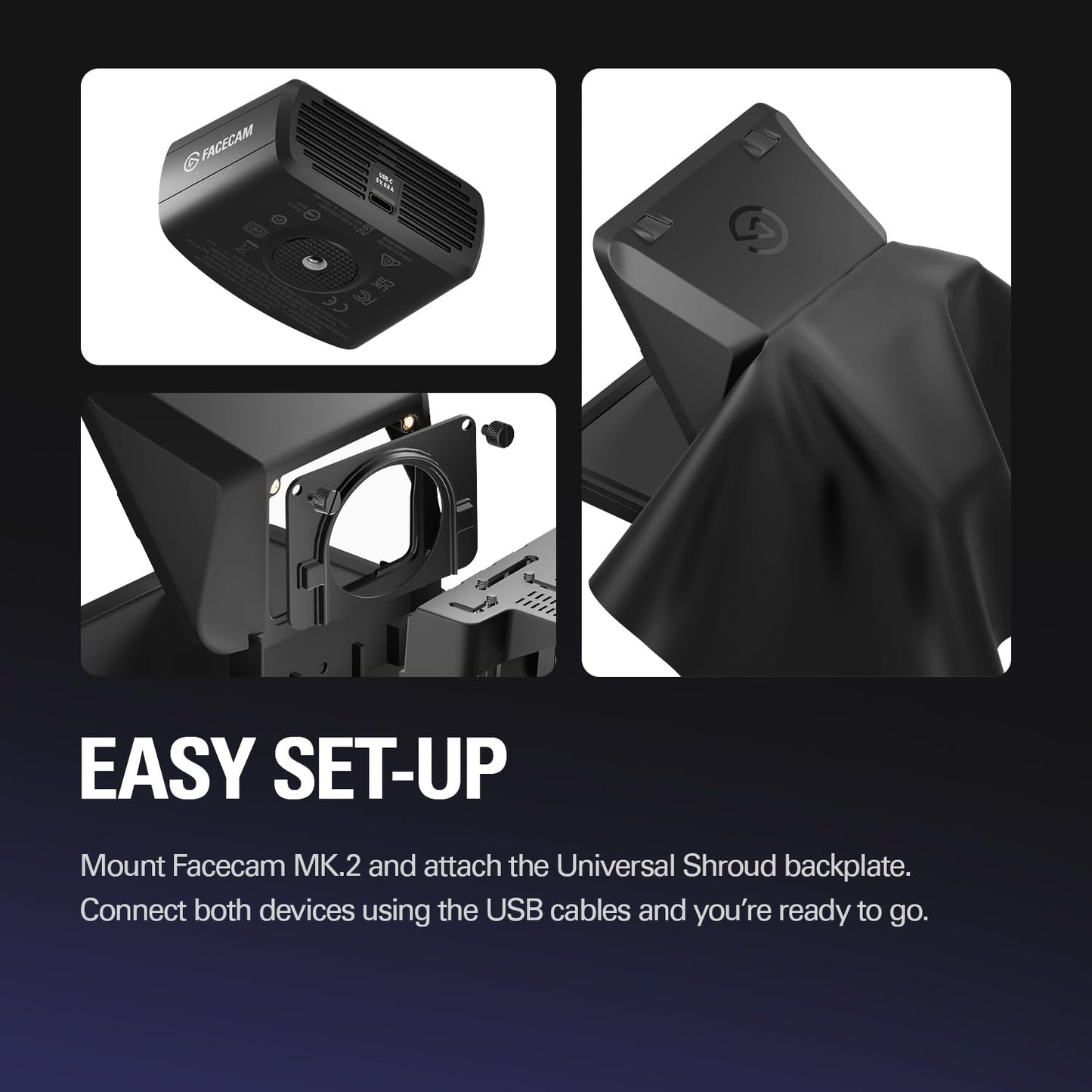 Elgato Prompter Camera Set - Premium Teleprompter with Full HD Webcam, HDR Enabled, Perfect for Streaming, Presenting, Video Calls, Compatible with OBS, Zoom, Teams, and More, Works with PC/Mac
