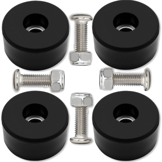 192310GS Anti Vibration Rubber Feet Pads (0.75"x1.5") 4PCS Rubber Dampers for Air Compressors,Generators,Pressure Washers|Compatible with Coleman Powermate 094-0026,Sanborn E106661,Husky Fini D091007
