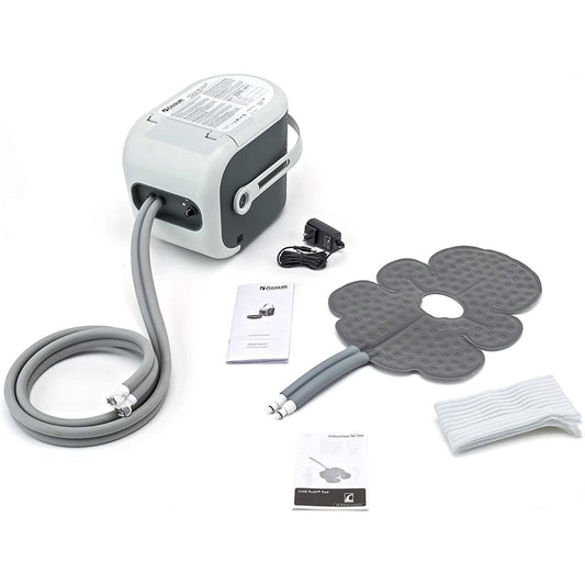 Ossur Cold Rush Cold Therapy Machine with Knee Pad - Quiet Cryotherapy System for Post-Surgery Recovery, Knee Replacement, ACL, Pain Relief & Swelling- Knee Pad Included