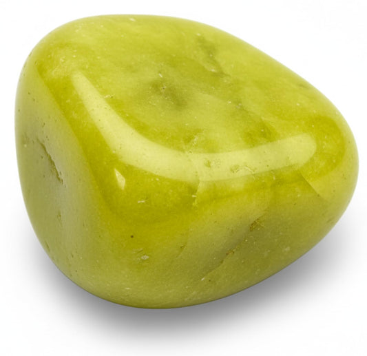 Healing Crystal Stones, Serpentine Tumbled Stone – Natural Crystal for Positivity, Energy Balance & Calmness – Pocket Gemstone for Meditation, Reiki, Chakra & Home Décor