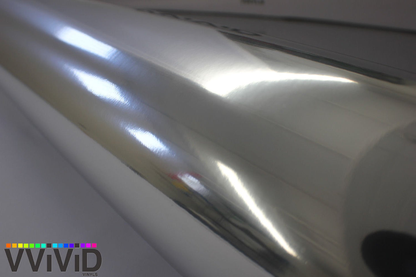 Silver Mirror Chrome Self-Adhesive Vinyl Wrap Film (100ft x 5ft)