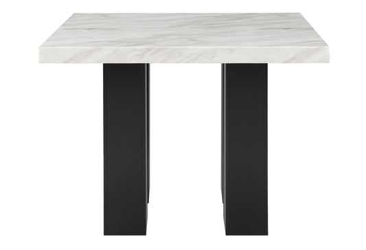 Global Furniture USA D04 White Bar Table