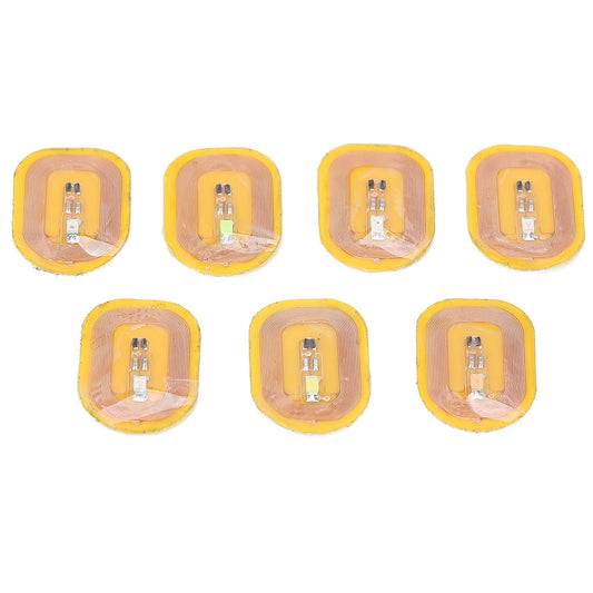 Glowing NFC Nail Stickers, NFC Lighting Nail Stickers Fashionable for Girls for Bus Card