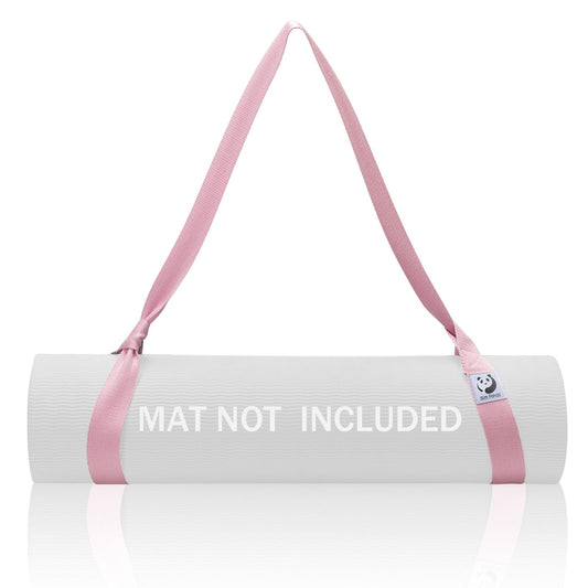 Slim Panda Yoga Mat Straps for Carrying, Adjustable Yoga Mat Carrier Sling Fits All Mats(Mat Not Included)