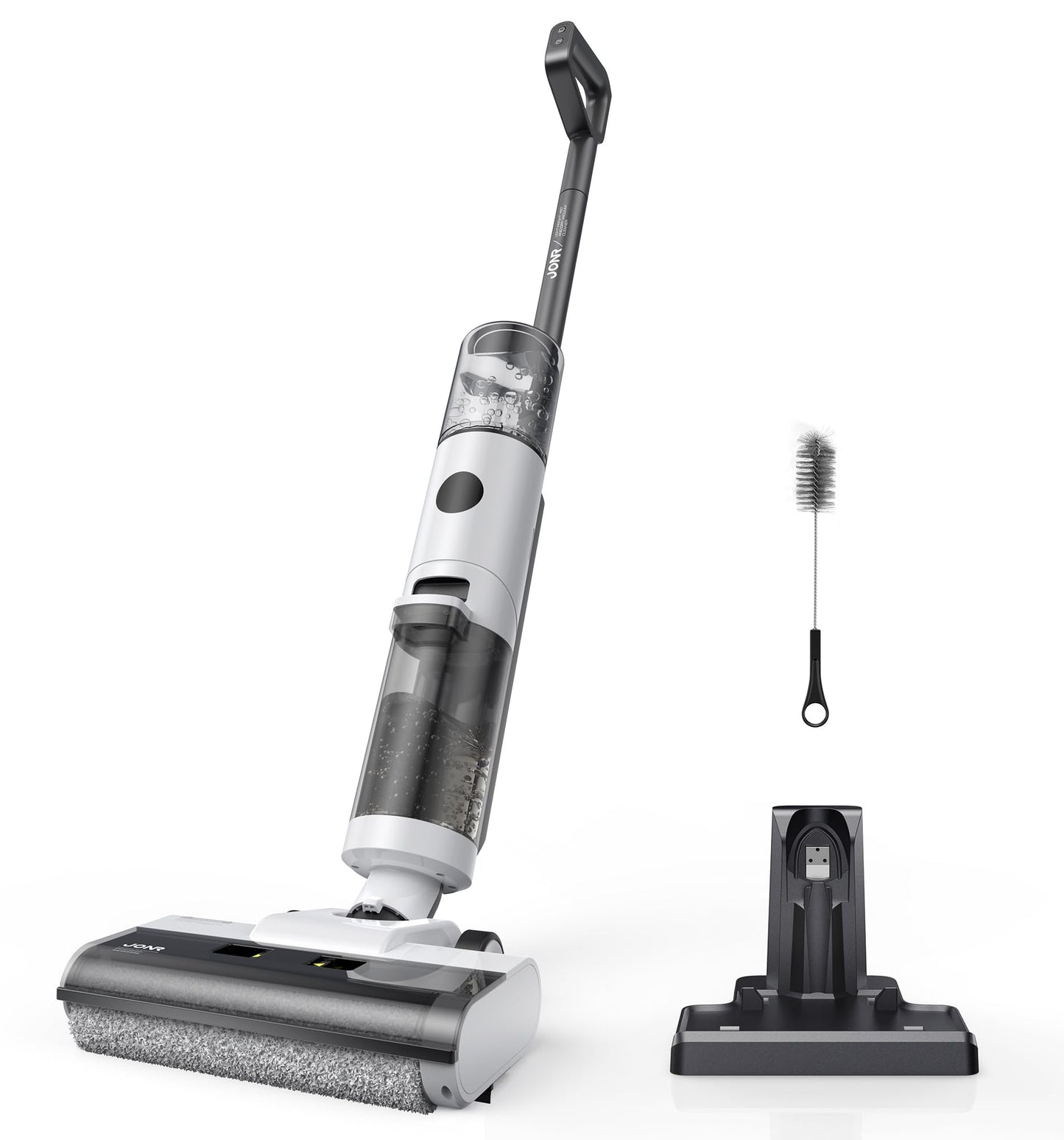 JONR ED12 Wet Dry Vacuum Cleaner,Cordless Floor Cleaning Suitable for Combination of Hard Floor Vacuum Cleaner and Mop,one click self-cleaning,0.1 inch Edge Cleaning,Easy to Clean Dust,Spills,Pet Hair