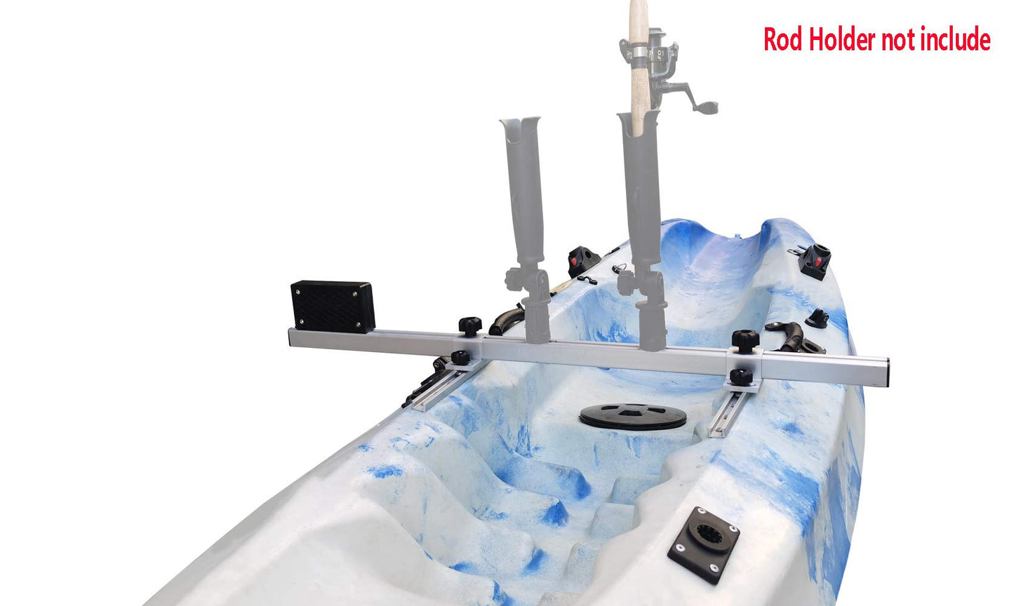 Brocraft Kayak Trolling Motor Mount - Adjustable Transom Kayak & Canoe Motor Mount Kit
