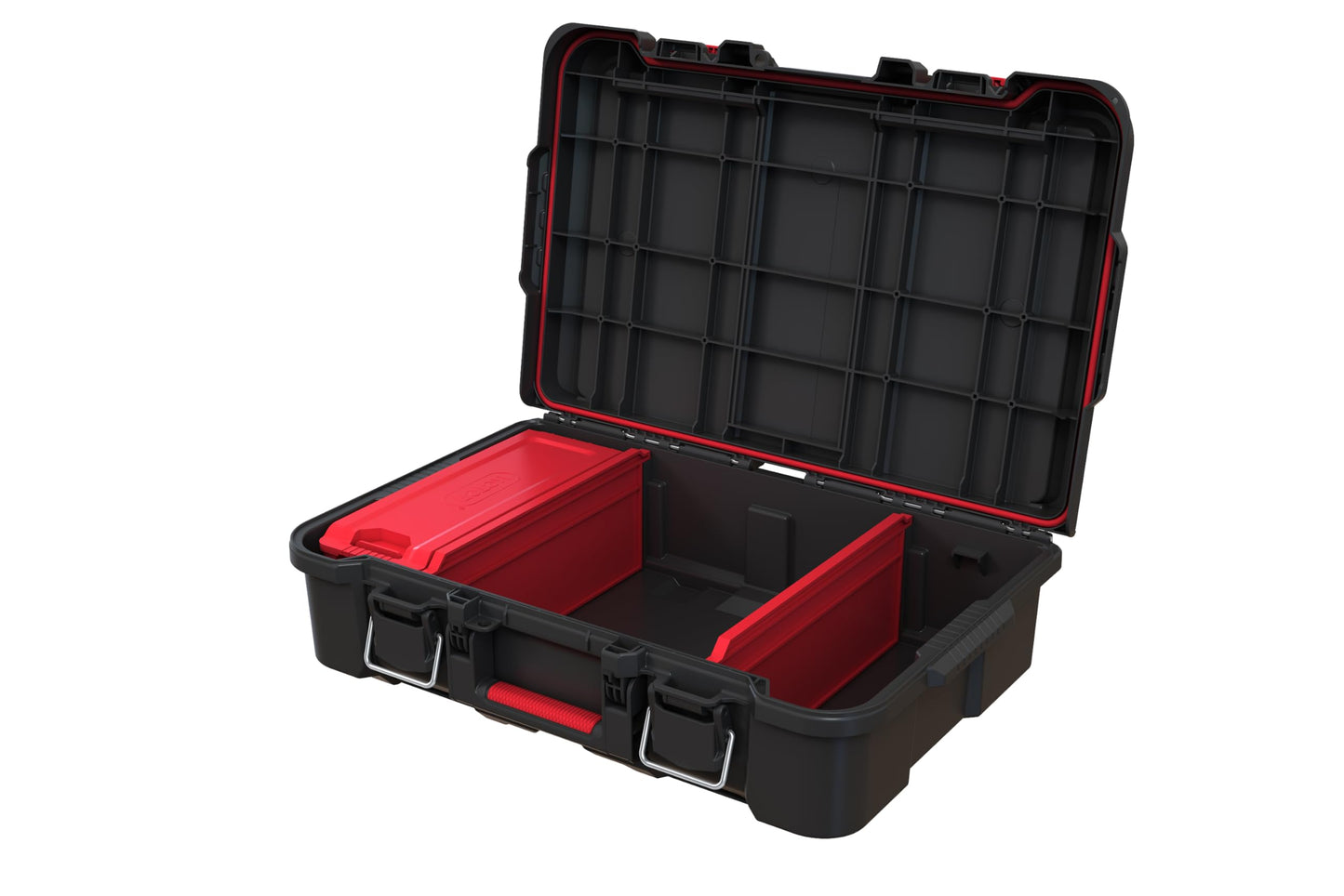 Keter Stack & Roll Heavy Duty DIY Power Tool Storage Case (253382)