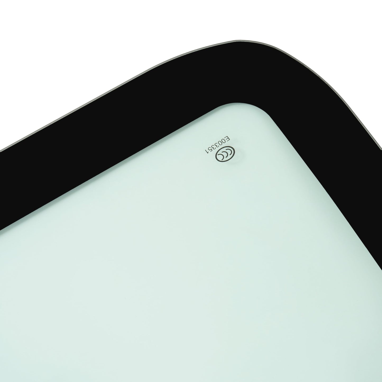 ALMULOO Privacy Movable Rear Quarter Window Glass Compatible with 1999-2007 Chevrolet Silverado / GMC Sierra 1500 2500 3500 Extended Cab Passenger Right Side Light Green