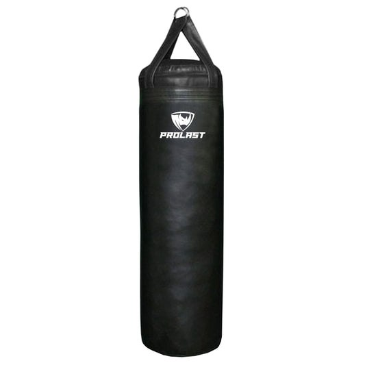PROLAST 4 ft 80lb Heavy Boxing Punching Bag, Muay Thai, MMA, Strength Training Equipment, Hanging, Filled, Black