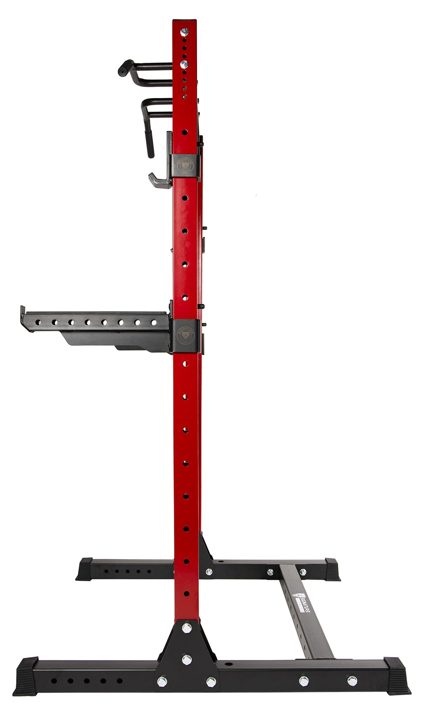 Fitvids Power Rack Squat Stand, 1000 Pound Capacity 3“ x 3” for Home Gym with J-Hooks