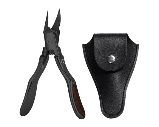 Made in Solingen, Germany - Apexay Cuticle Trimmer, Stainless Steel Cuticle Cutter for Men & Women, Manicure & Pedicure, Sharp, Durable, Rust-Resistant Nail Care Tool (Black)