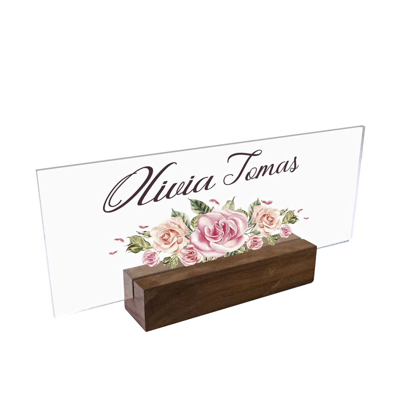 10 Pieces Rectangle Acrylic Sheet- Blank Transparent Plexiglass Acrylic Sign for Name Plates for Desk, Place Cards, Cricut Cutting and Engraving and DIY Projects (3 x 7.9 Inch)
