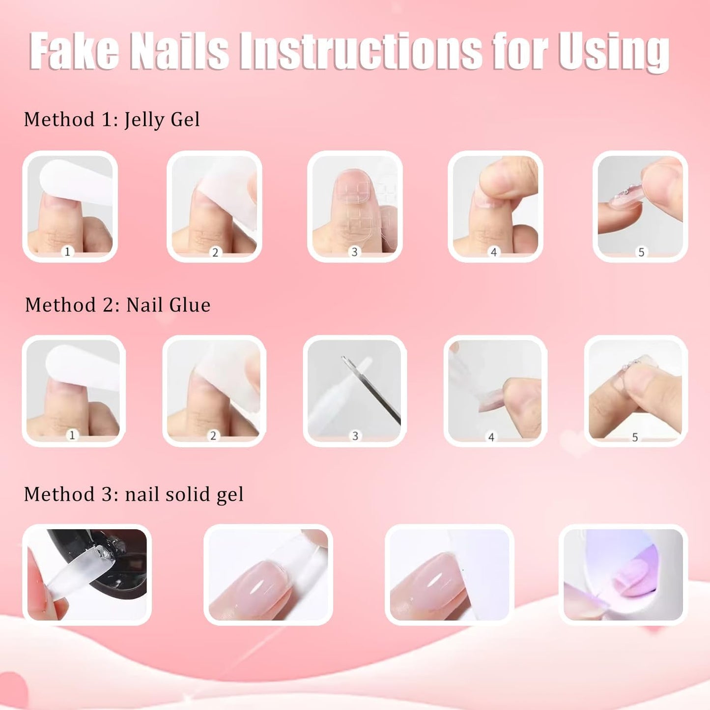 Luxury Press on Nails Medium Almond Handmade 3D Unique Reusable Fake Nails French Tip False Nails with Bow Cherry Designs Nude Leopard Print Glossy Glue on Nail Thick Acrylic Nail for Women10Pcs（S)