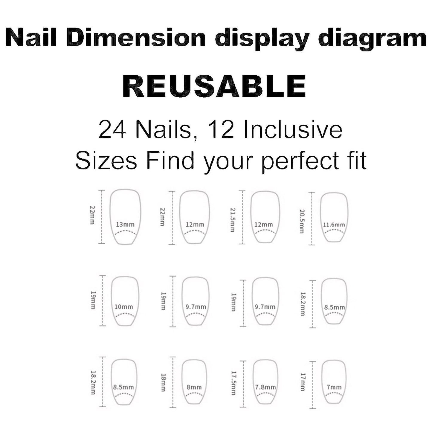 Press on Nails Medium Coffin SWEKKE Fake Nails Mermaid Full Cover Gradient False Nails with Designs Rhinestones Glitter Glossy Glue on Nails Manicure Artificial Acrylic Nails for Women Girls 24Pcs