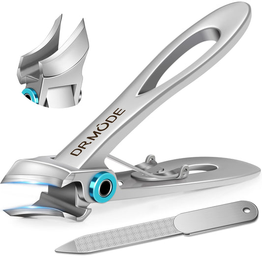 Toenail Clippers for Thick Toenails for Seniors, 2026 New Heavy Duty Nail Clippers for Men Thick Ingrown Nails with Wide Jaw Opening, Upgrade Slanted Curved Large Fingernail Ingrown Toenail Clippers