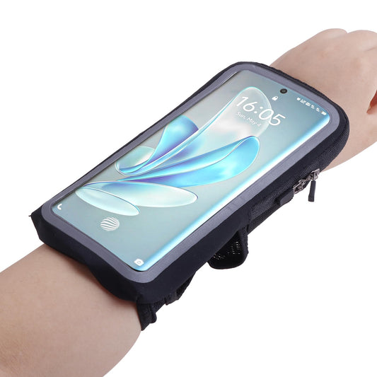 Phone Holder for Running, Wristbands and Forearm Phone Holder Compatible with iPhone 16/15/14/13/12/11 Plus Pro Max,for Ridding Jogging Running, Mobile Phone Armband Wrist Strap Bags Up to 6.9"