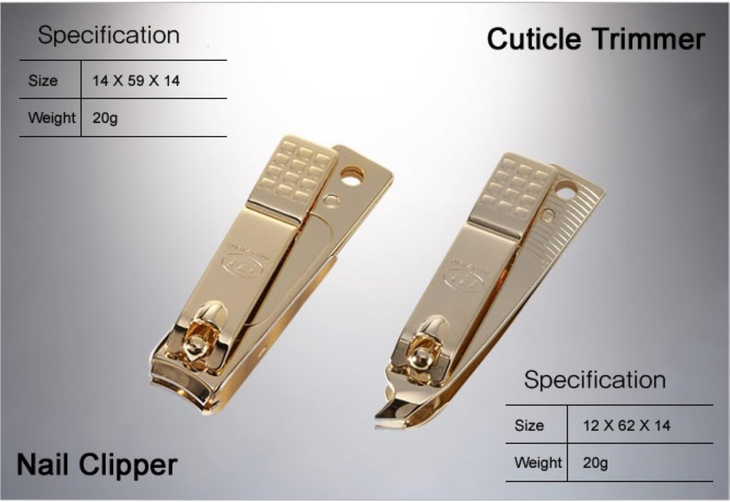 Three Seven (777) Korean Nail Clipper! World No. 1 Travel Manicure Grooming Kit Nail Clipper Set Made in Korea, Since 1975