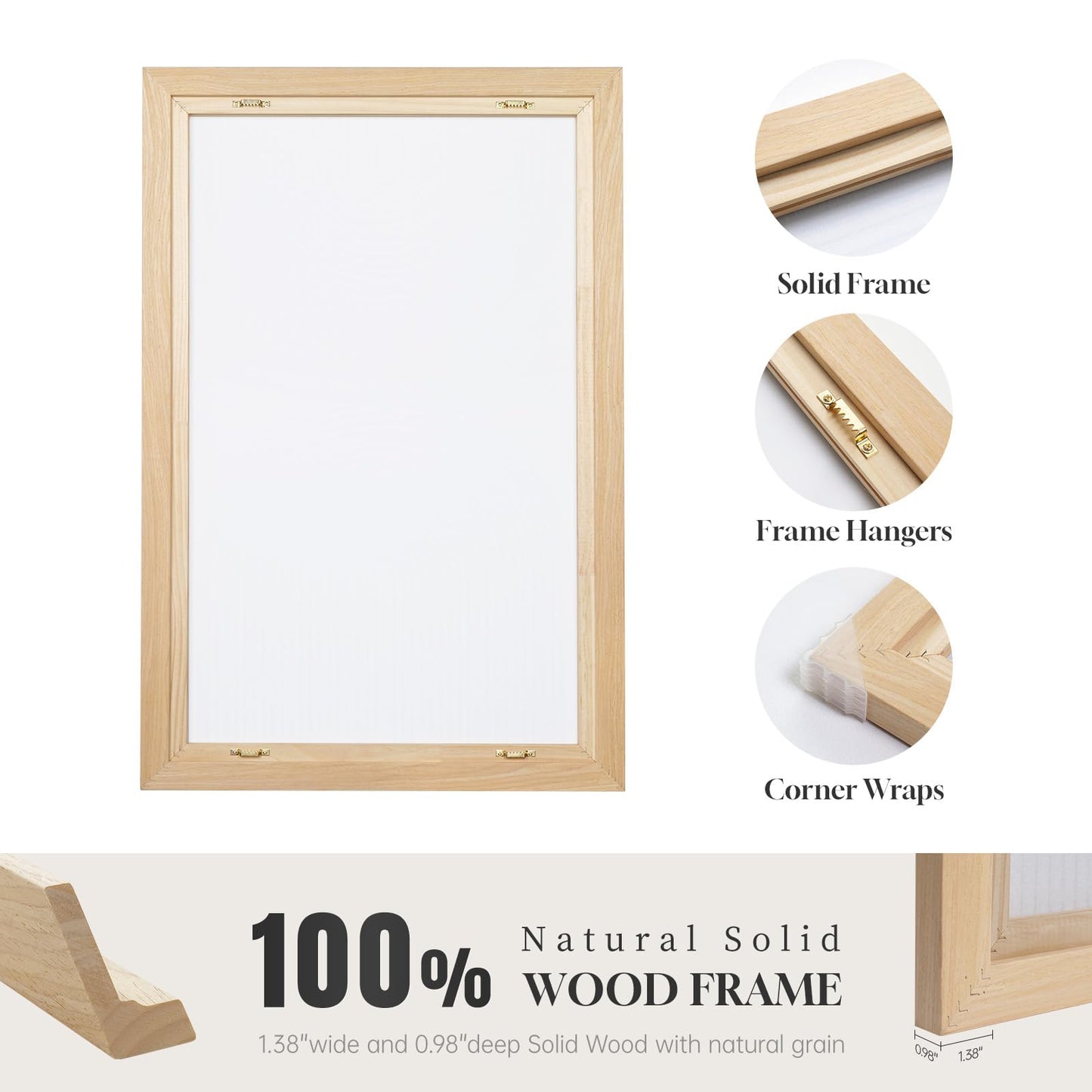 Framed Christian Wall Art Set of 3, Jesus Leaves the 99 Sheep Framed Canvas Prints, Neutral Beige Minimalist Scripture Artwork for Living Room Bedroom Prayer Room Office, 16x24 Inch