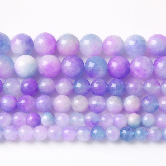 8MM 45PCS Natural Stone Dream Chalcedony Beads for Jewelry Making DIY Bracelet