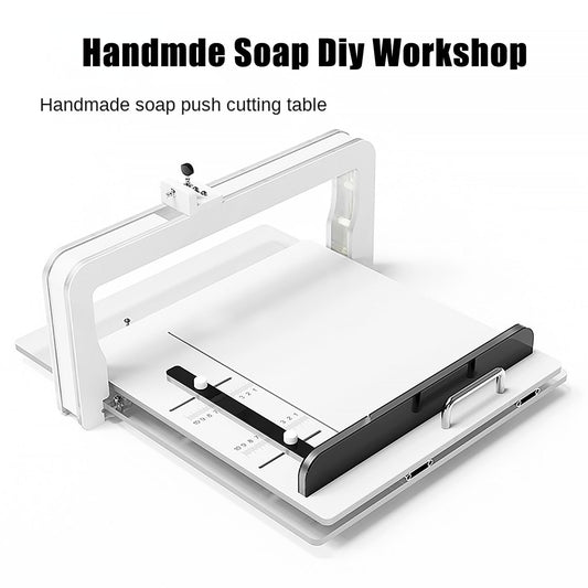 Soap Cutter Set, Handcrafted Soap Slicer with Double Rows of Graduated Markings,for DIY Soap Making, Loaf Cutting, Cake Making