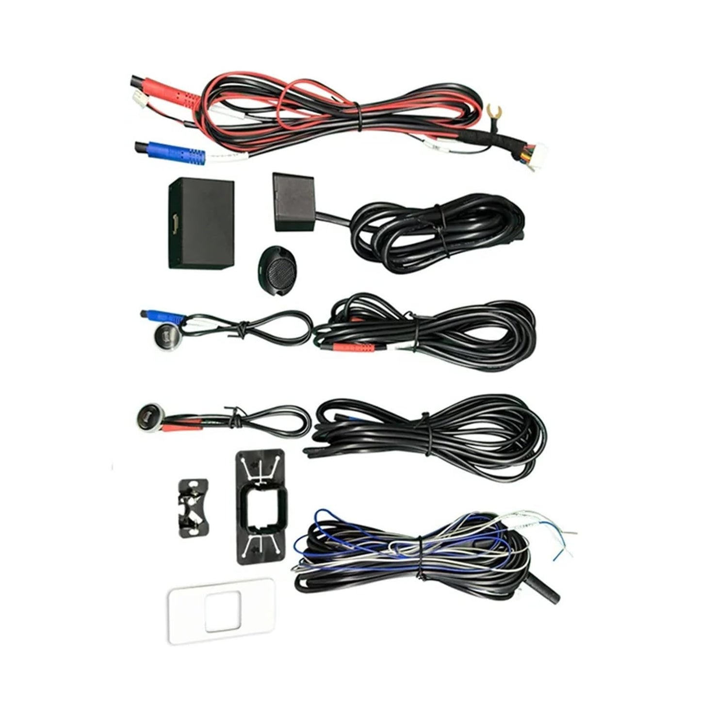 LFRXION Blind Detection Intelligent BSD Blind Spots Detection, 79GHz Radars Rear Crossing Traffics Alert Tool, Rearview Warning Vehicle Driving Enhancement Assistance Device