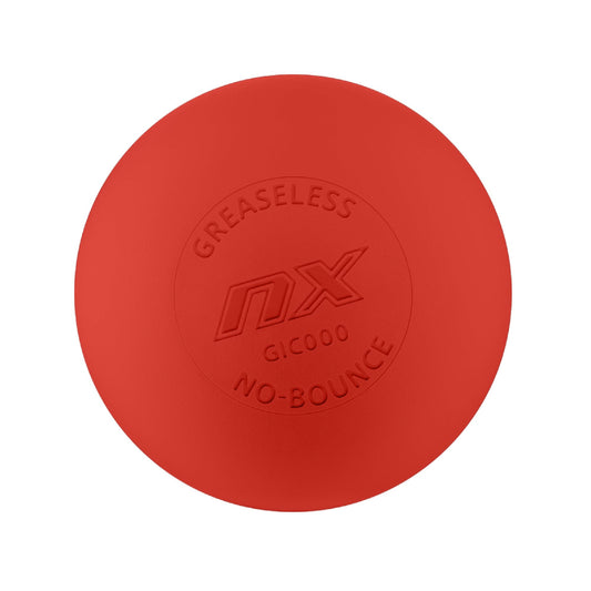 PEARL NX Greaseless Lacrosse Balls by Guardian Innovations (20 Pack) - Long Lasting, No-Bounce Balls Perfect for Indoor Play and Practice - Red