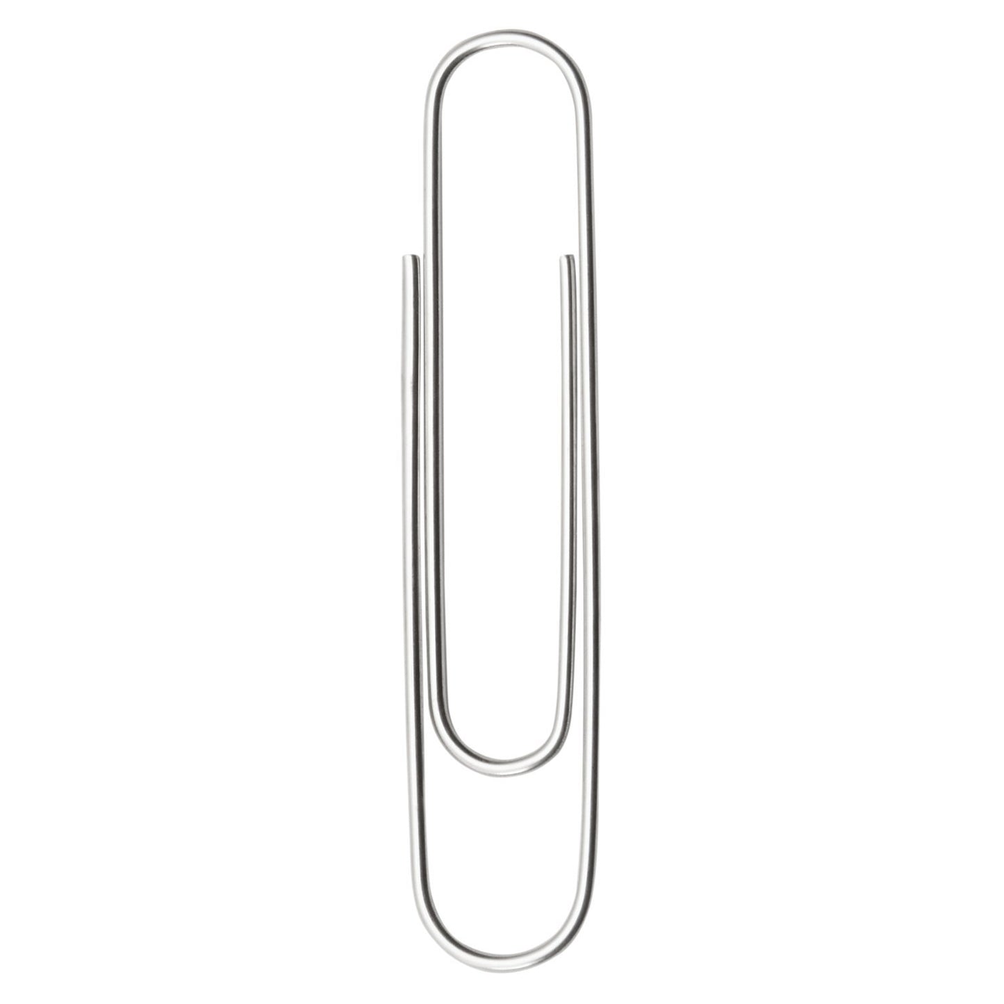 ACCO Brands Paper Clips, Jumbo, Smooth, Economy, 10 Boxes, 100/Box (72580)