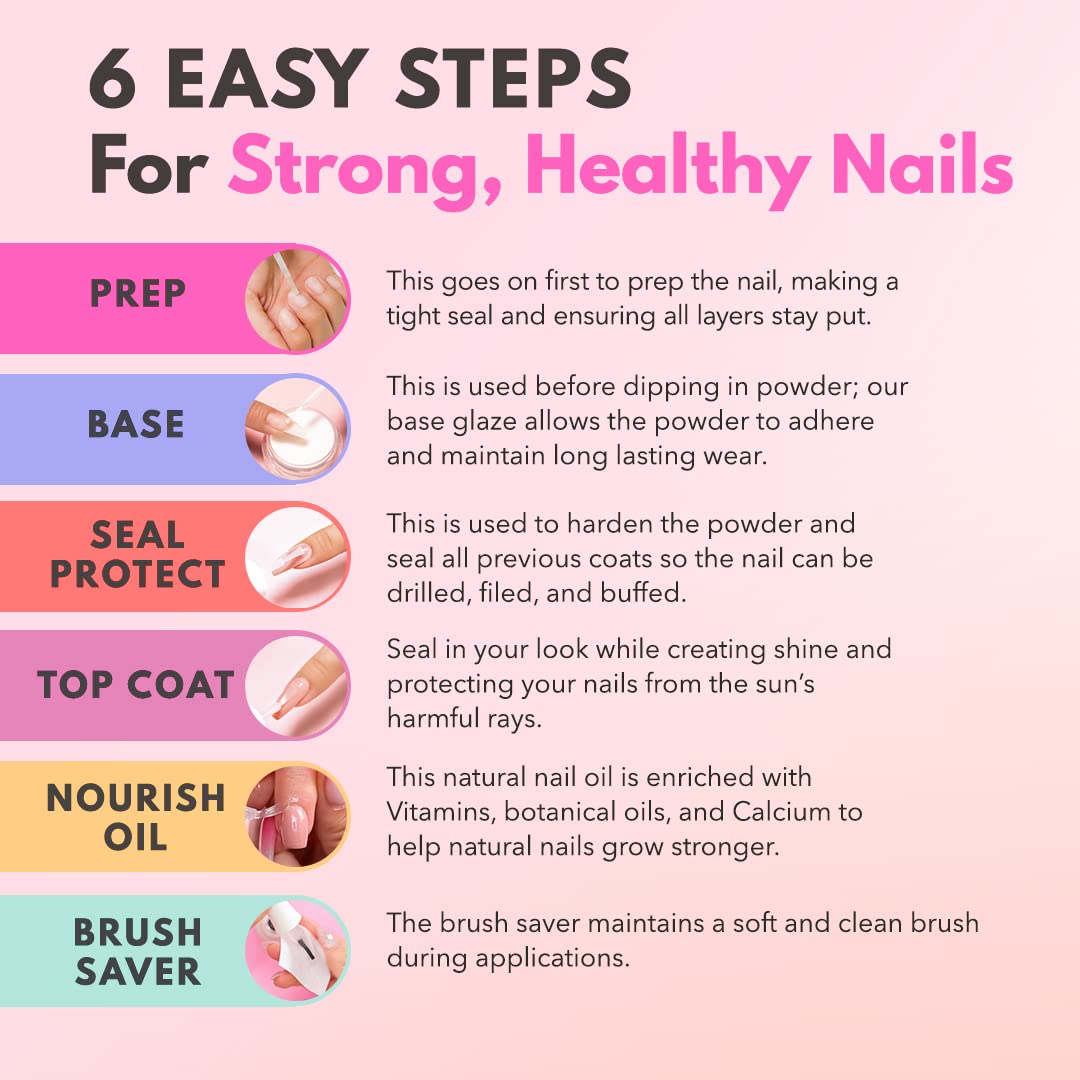 Kiara Sky Professiona Nails - Best-Selling Complete Dip Manicure Starter Kit - 3 Exclusive Colors Included