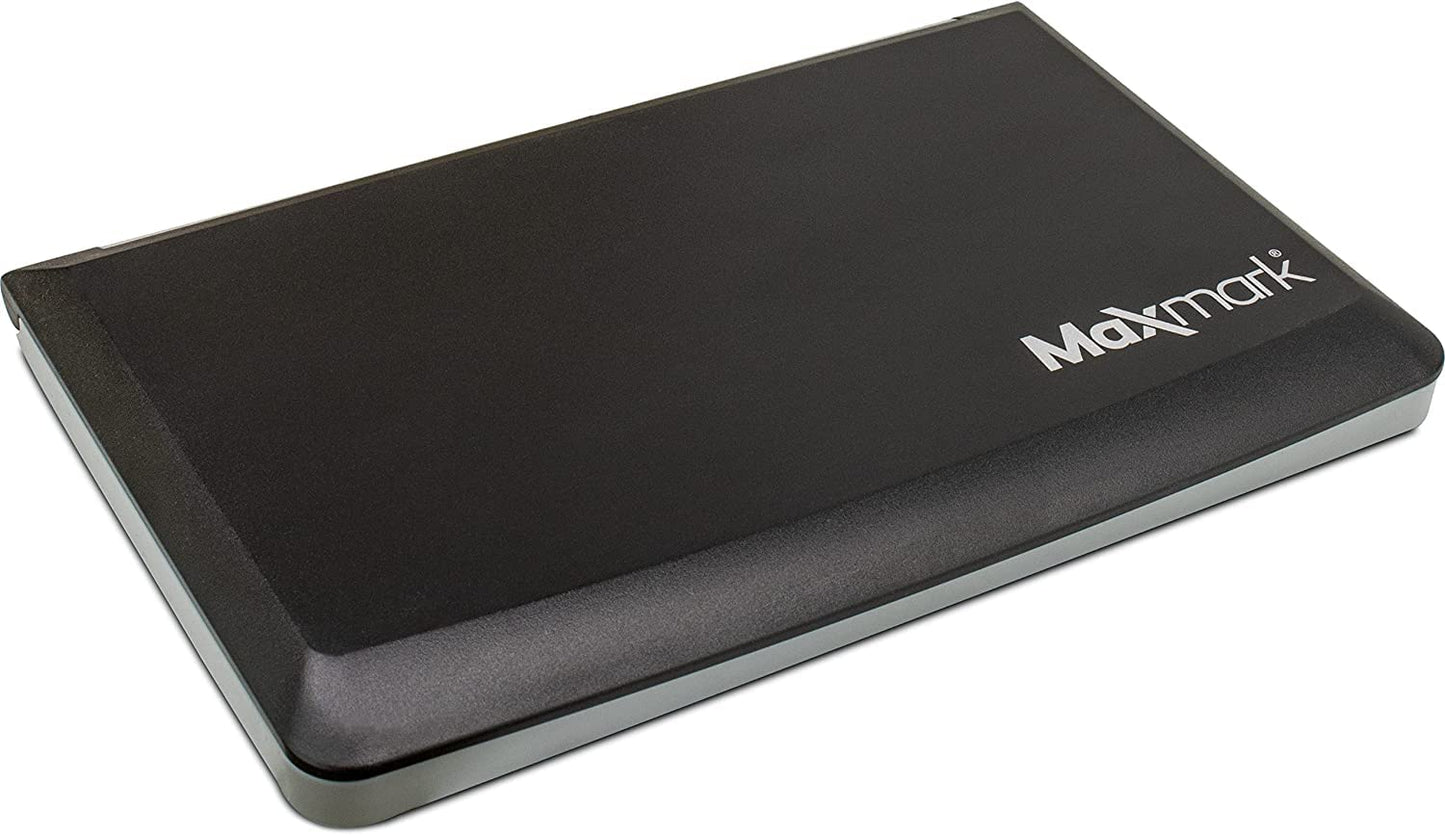 MaxMark Large Premium Magenta Purple Ink Stamp Pad -2-3/4" by 4-1/4" - Premium Quality Felt Pad