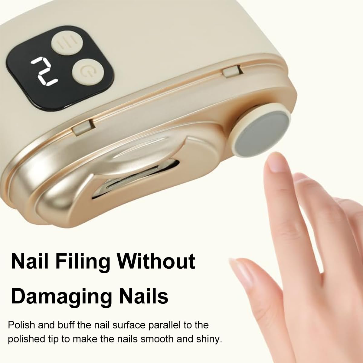 Electric Nail Clipper, 2026 Improved Nail Clippers Set, Includes an Automatic 2-in-1 Nail Clippers (with LED Light & Storage Box), an Cuticle Trimmer,Nail Care Kit - Ideal for All Your Nail Care Needs